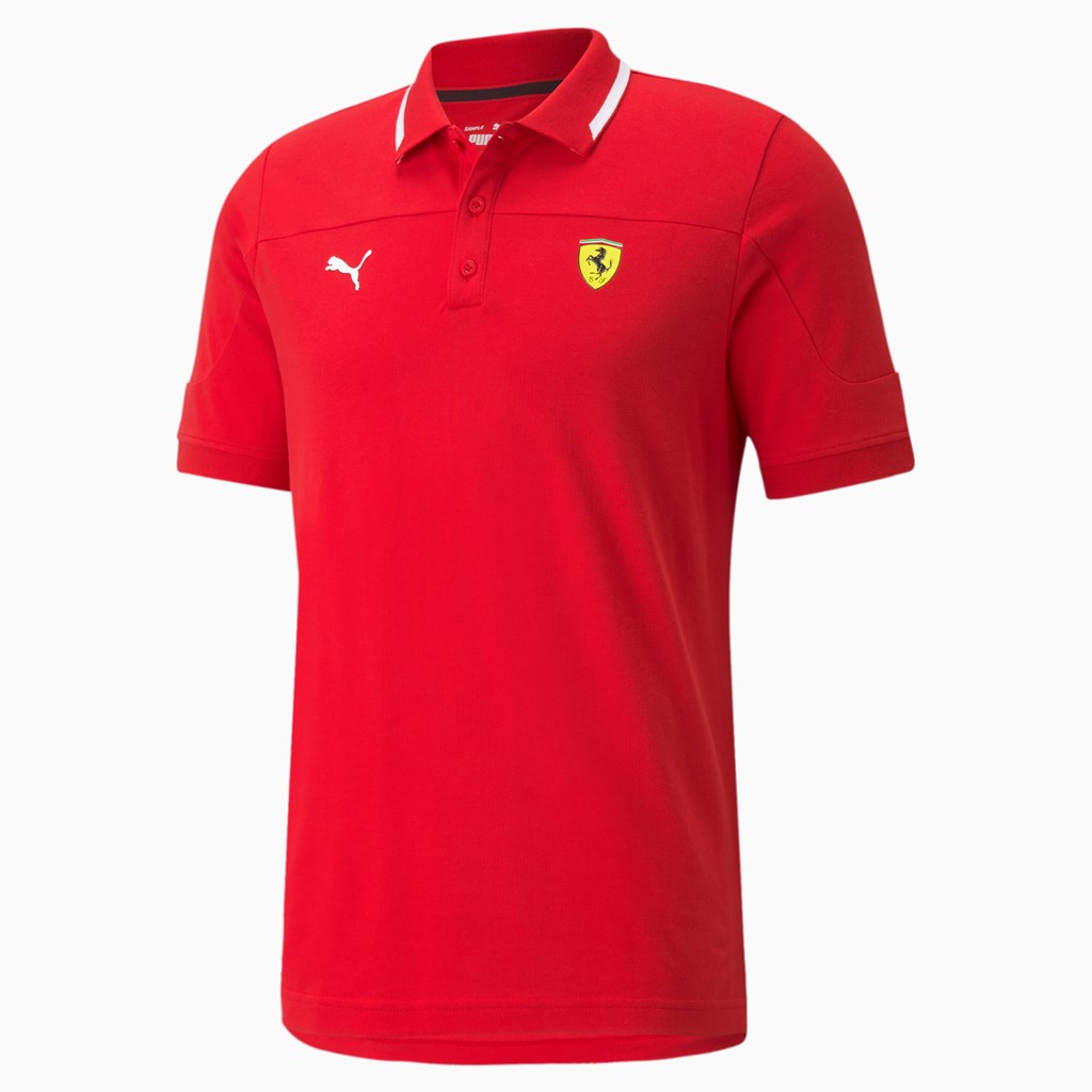 Polos Puma Scuderia Ferrari Race Homme Rosso Corsa | 8914065-IR