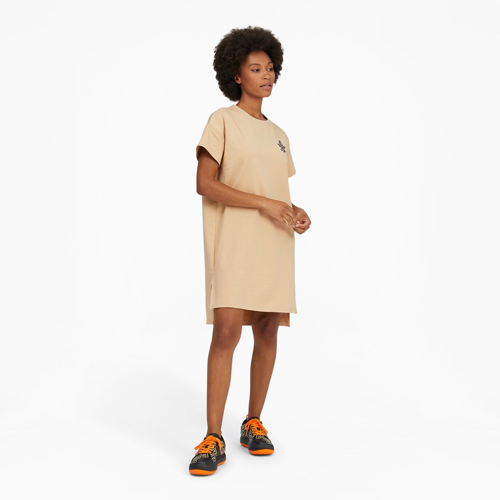 Robe Puma PUMA x PRONOUNCE Femme Pebble | 7069854-SP