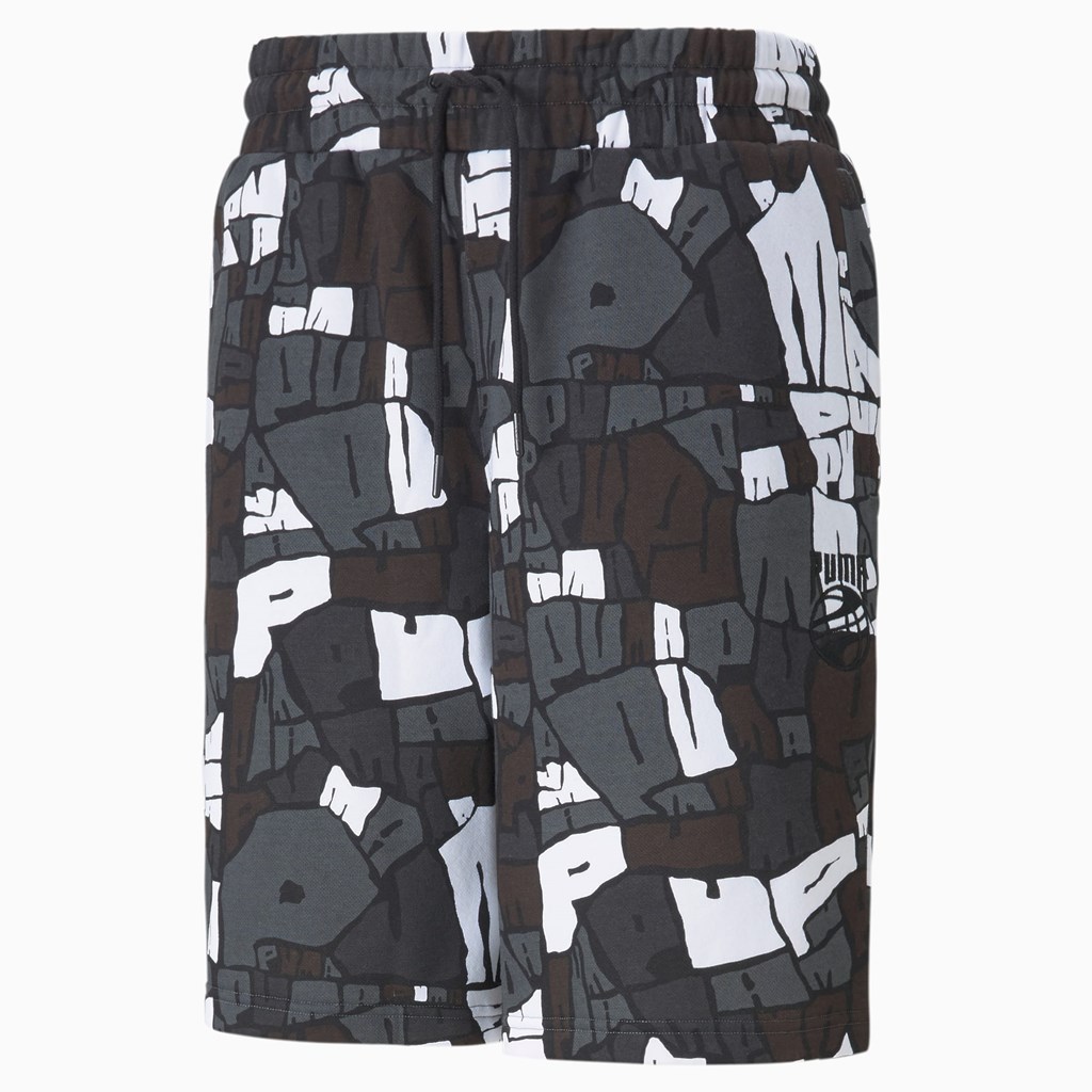 Shorts Puma Booster Basketball Homme Noir | 6307812-EA