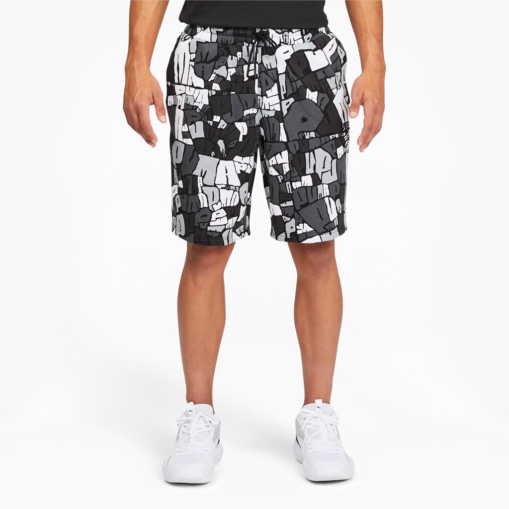 Shorts Puma Booster Basketball Homme Noir | 6307812-EA