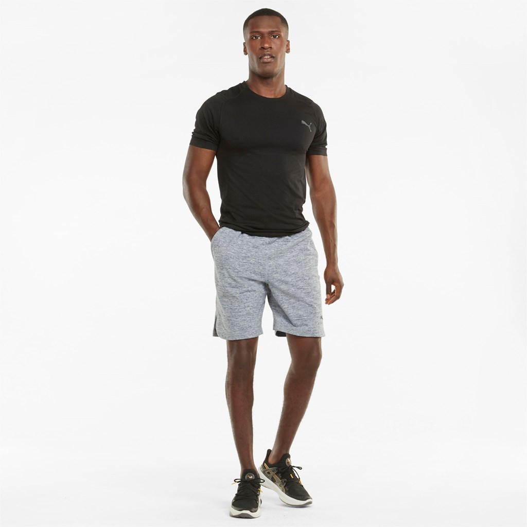 Shorts Puma CLOUDSPUN 8" Course Homme Medium Gray Heather | 0379425-OJ