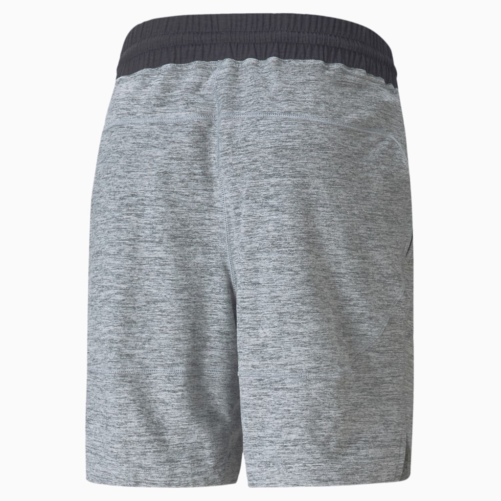 Shorts Puma CLOUDSPUN 8" Course Homme Medium Gray Heather | 0379425-OJ