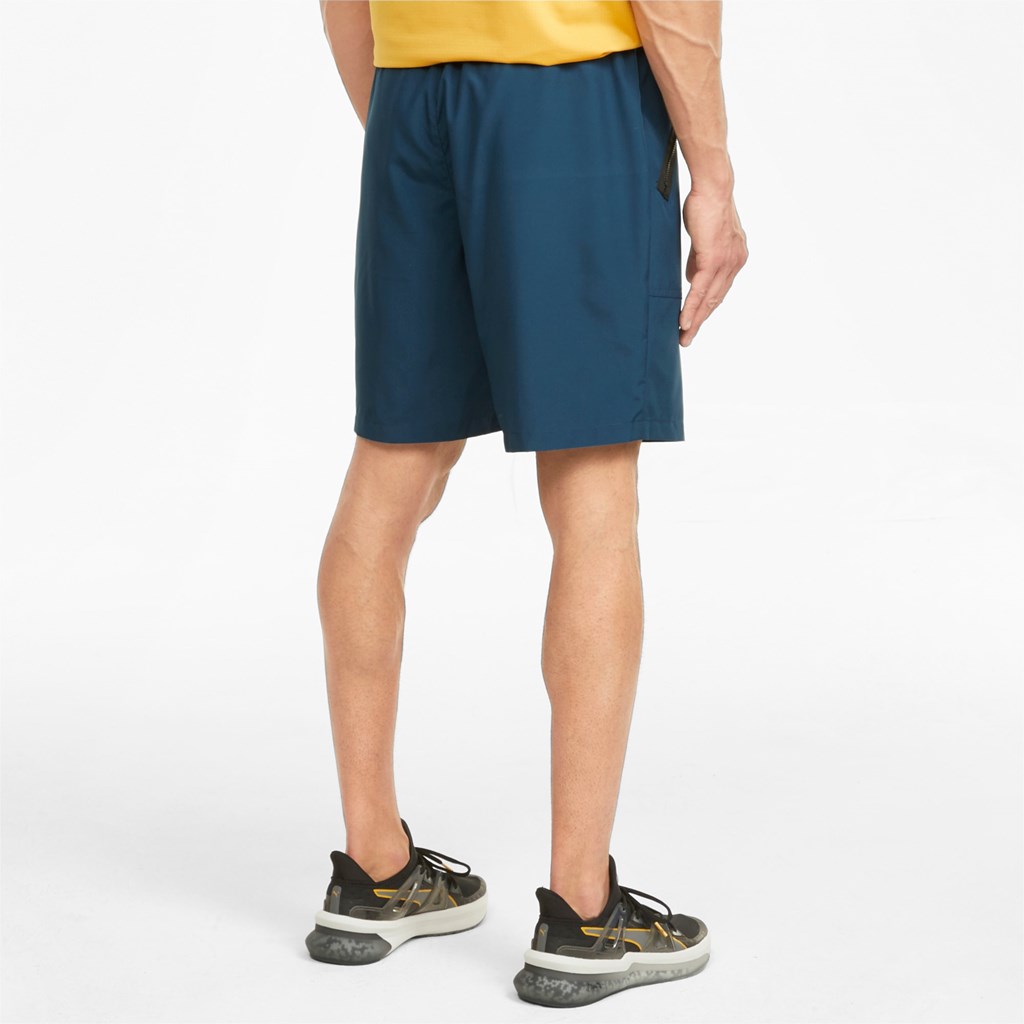 Shorts Puma PUMA x FIRST MILE Woven Course Homme Bleu | 3865427-JH