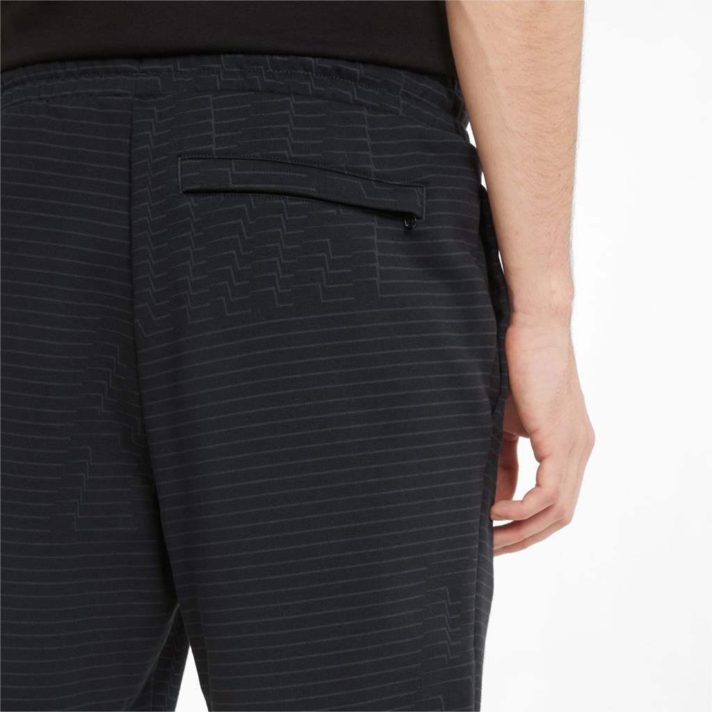 Shorts Puma Sportswear by PUMA Printed Homme Noir Noir | 3098617-QG