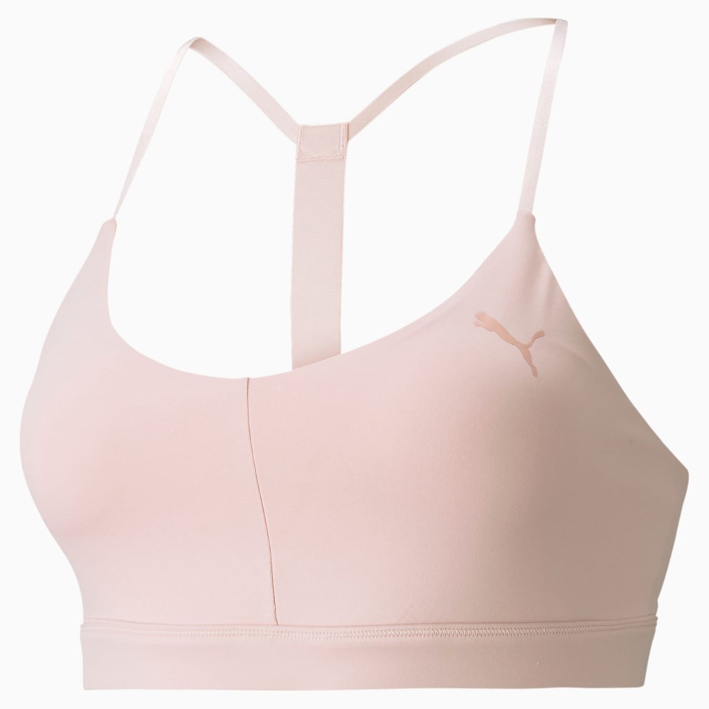 Soutien Gorge Sport Puma Lanières Low Impact Femme Lotus | DQHXJ1483