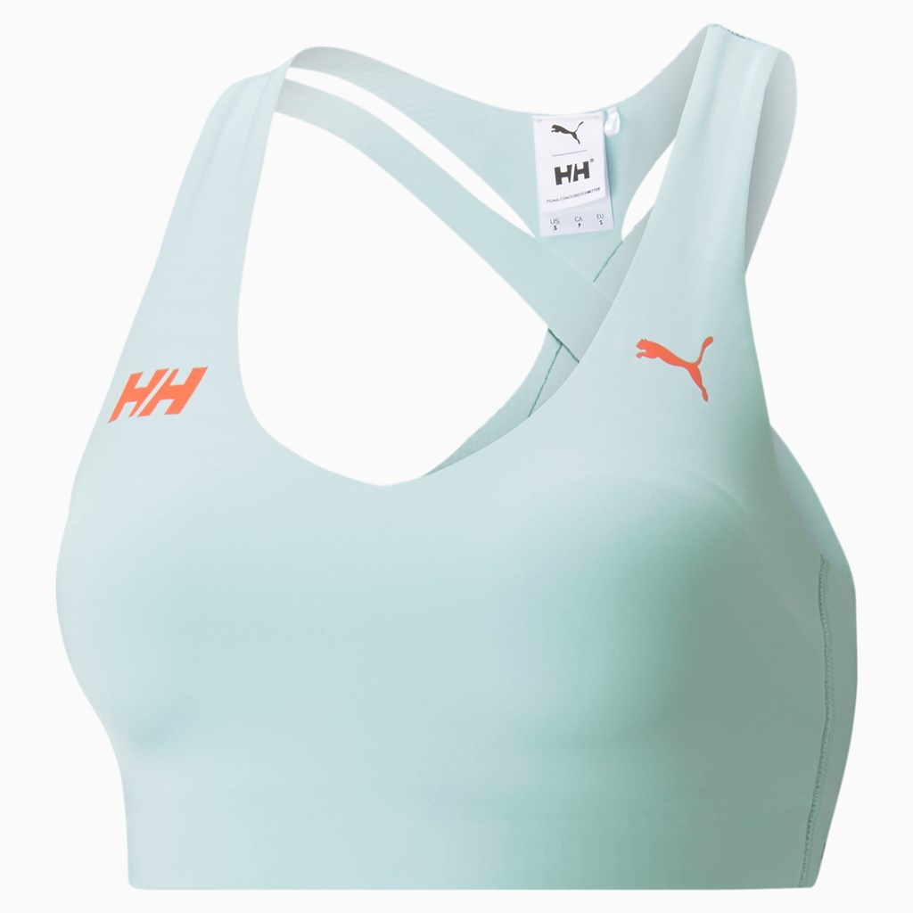 Soutien Gorge Sport Puma PUMA x HELLY HANSEN Course Femme Bleu | YLXNV6308