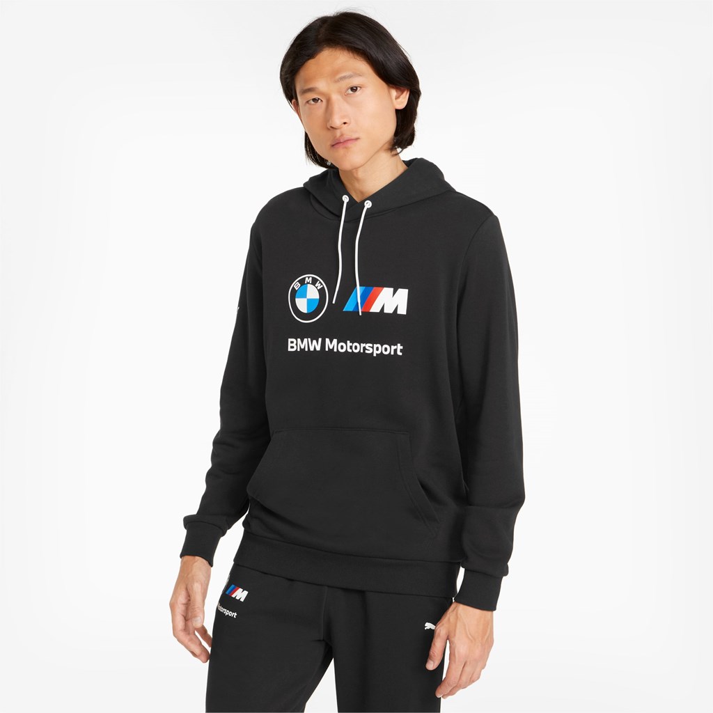 Sweat À Capuche Puma BMW M Motorsport Essentials Course Homme Noir | 7342819-GE