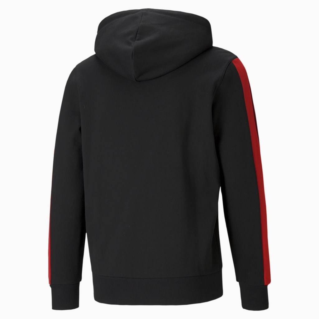 Sweat À Capuche Puma CLSX French Terry Full-Zip Homme Noir | 4069371-YI