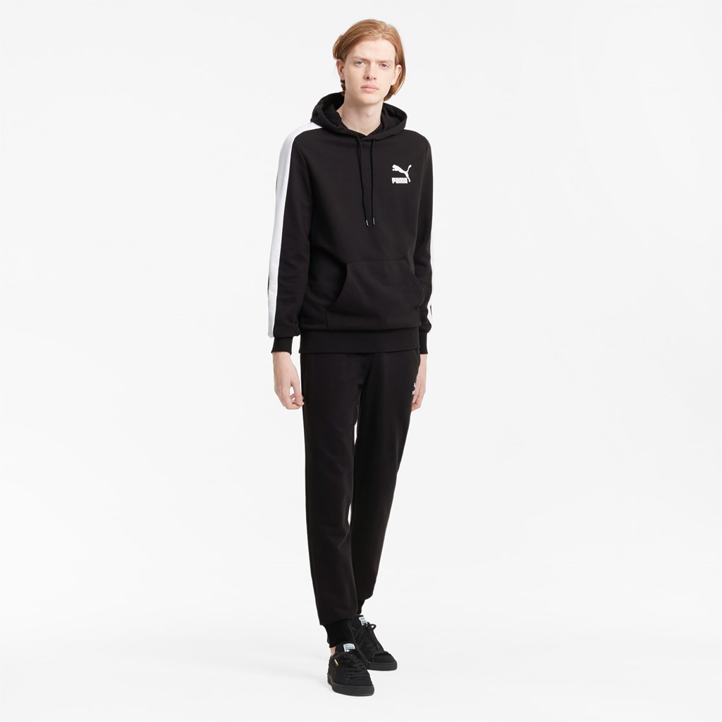 Sweat À Capuche Puma Iconic T7 Homme Noir | 3705962-TO