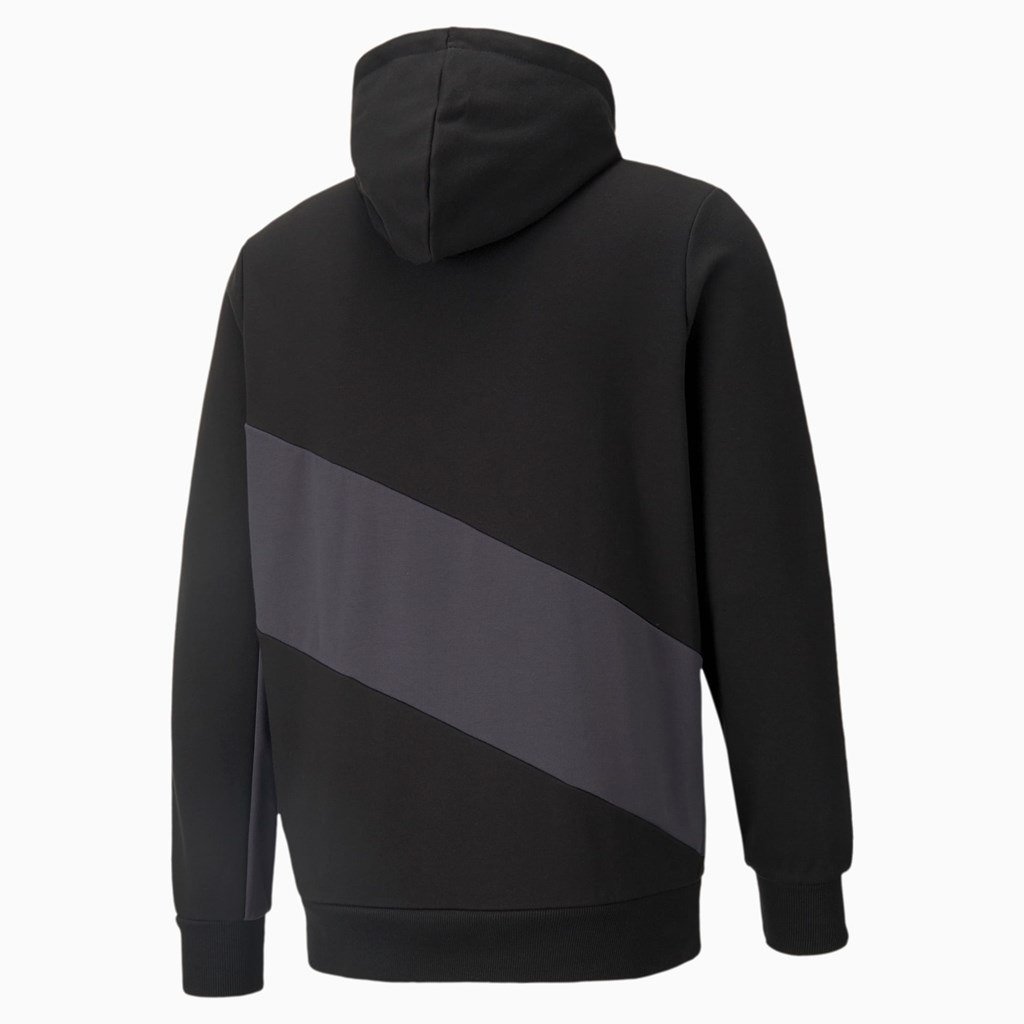 Sweat À Capuche Puma PUMA International Homme Noir | 6054721-ZH