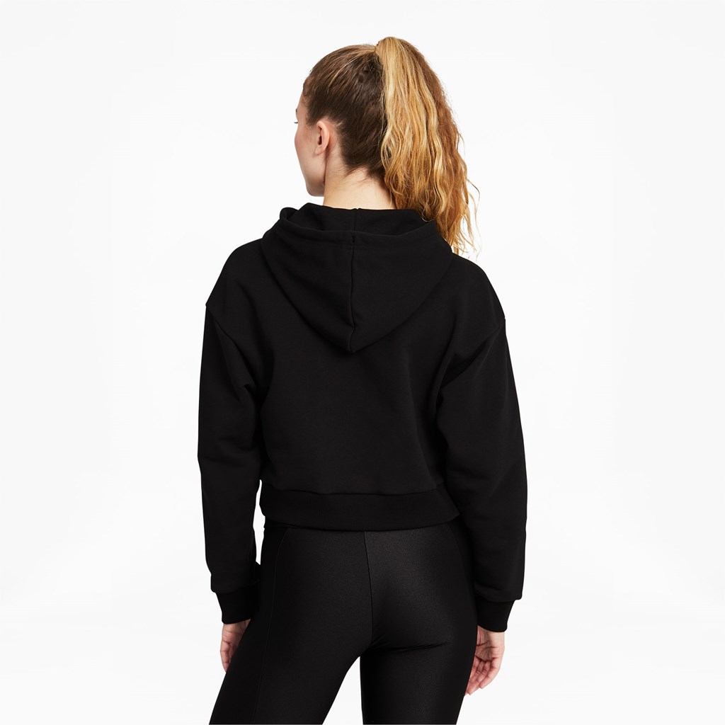 Sweat À Capuche Puma PUMA x SANTA CRUZ Cropped Femme Noir | 7940826-QW