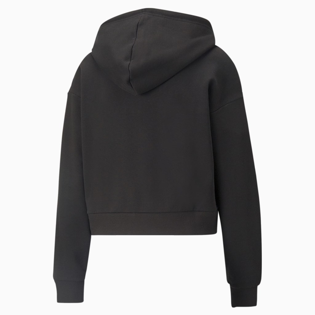 Sweat À Capuche Puma PUMA x SANTA CRUZ Cropped Femme Noir | 7940826-QW