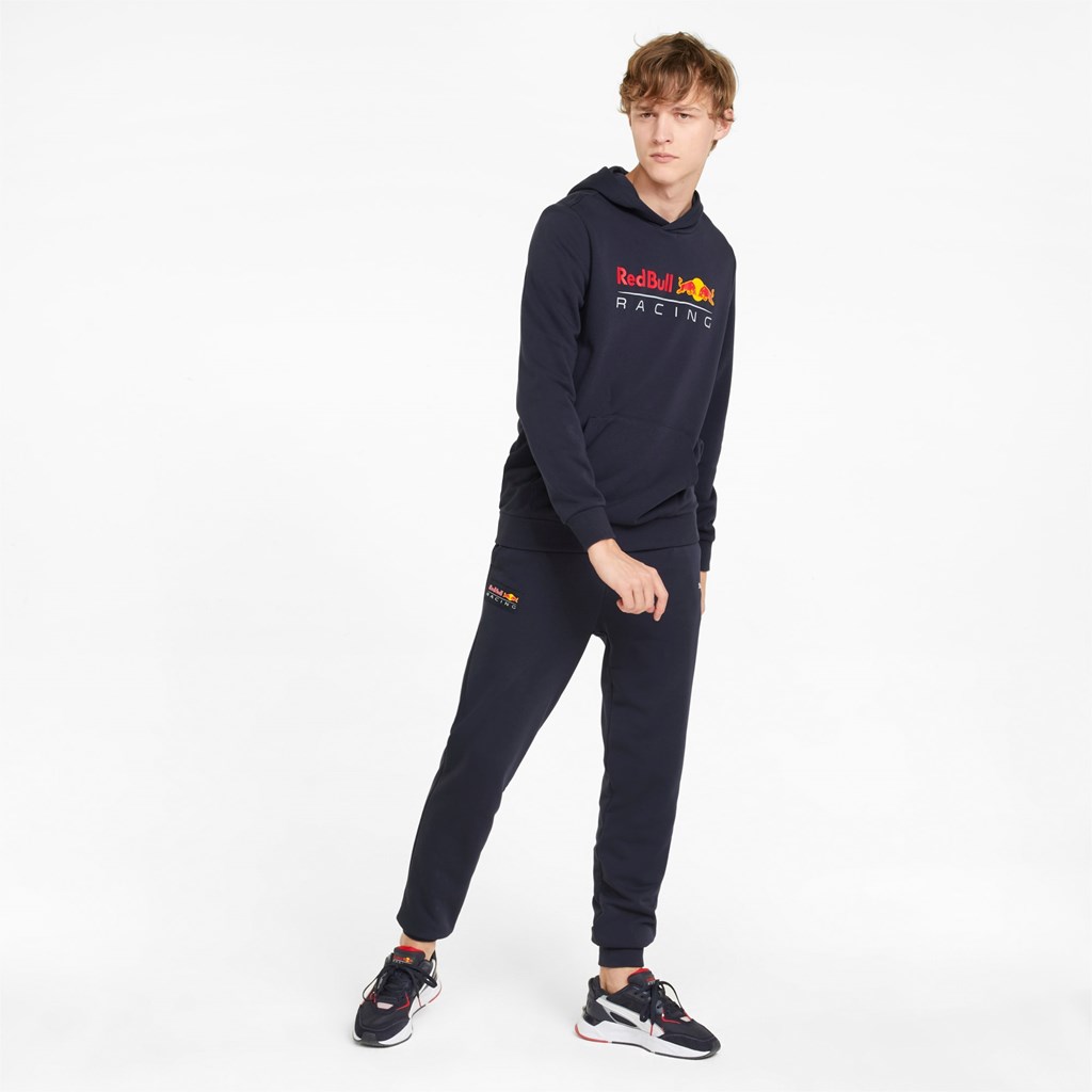 Sweat À Capuche Puma Red Bull Racing Essentials Homme Night Sky | 7264513-MB