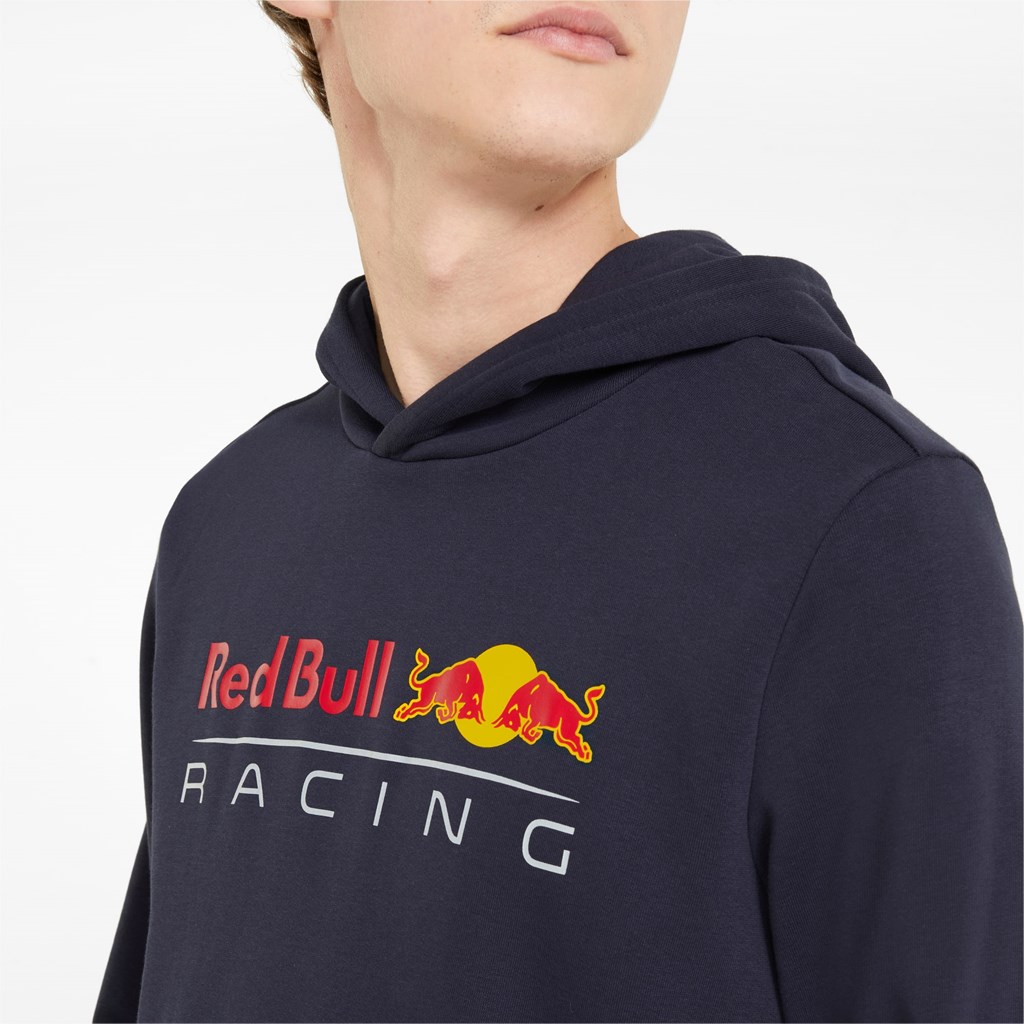 Sweat À Capuche Puma Red Bull Racing Essentials Homme Night Sky | 7264513-MB