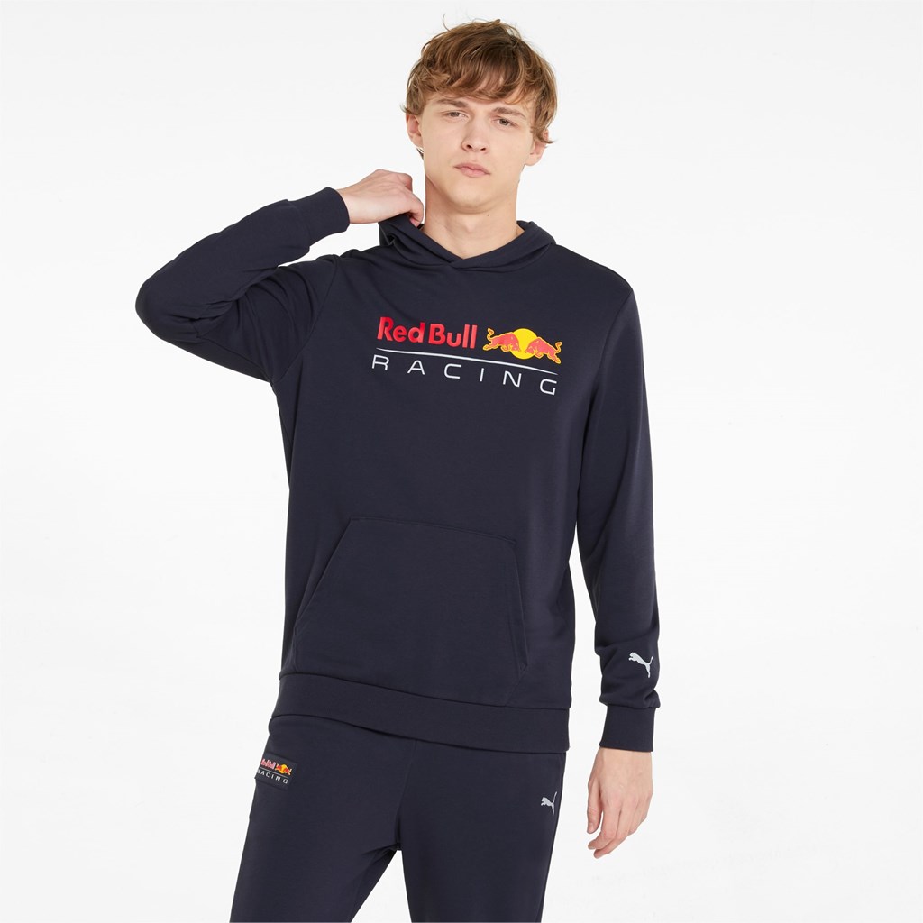 Sweat À Capuche Puma Red Bull Racing Essentials Homme Night Sky | 7264513-MB