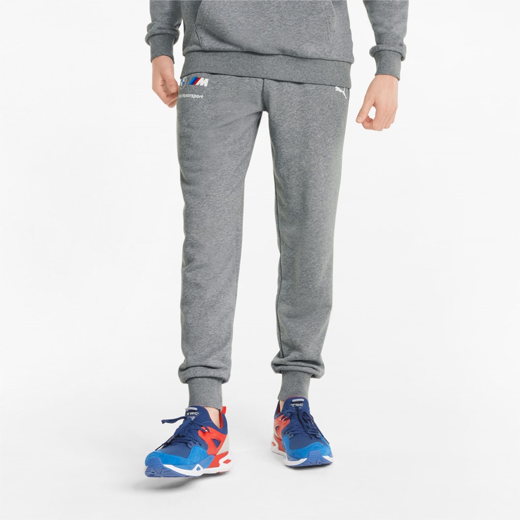 Sweatpants Puma BMW M Motorsport Essentials Homme Medium Gray Heather | YPJXN4758