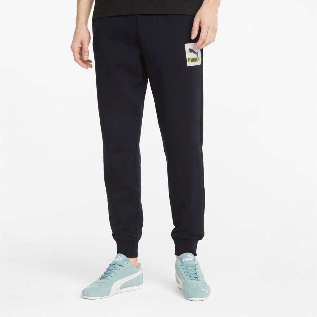 Sweatpants Puma Brand Love Homme Noir | TBEGU3625