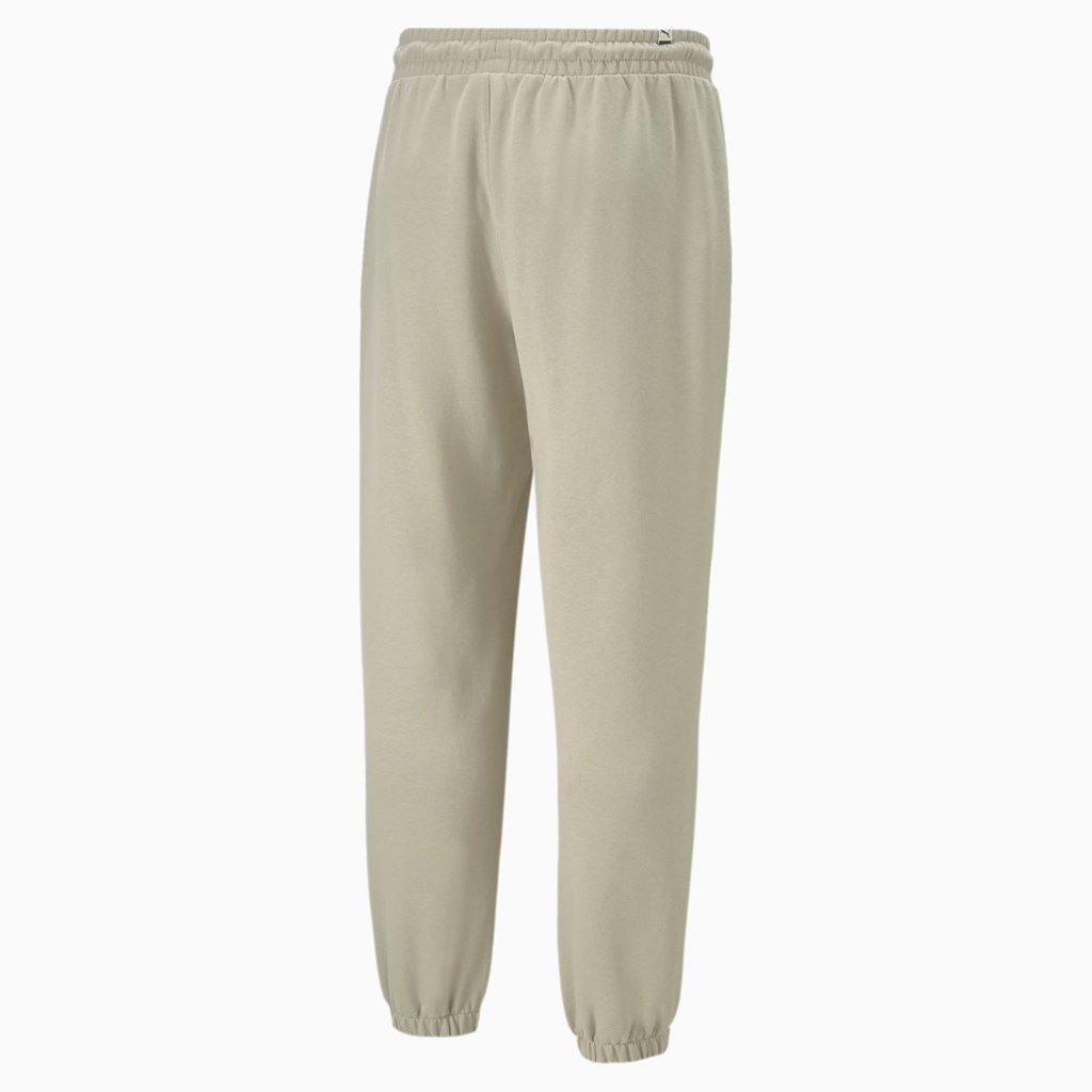 Sweatpants Puma Downtown French Terry Homme Vert | NOJUC7526