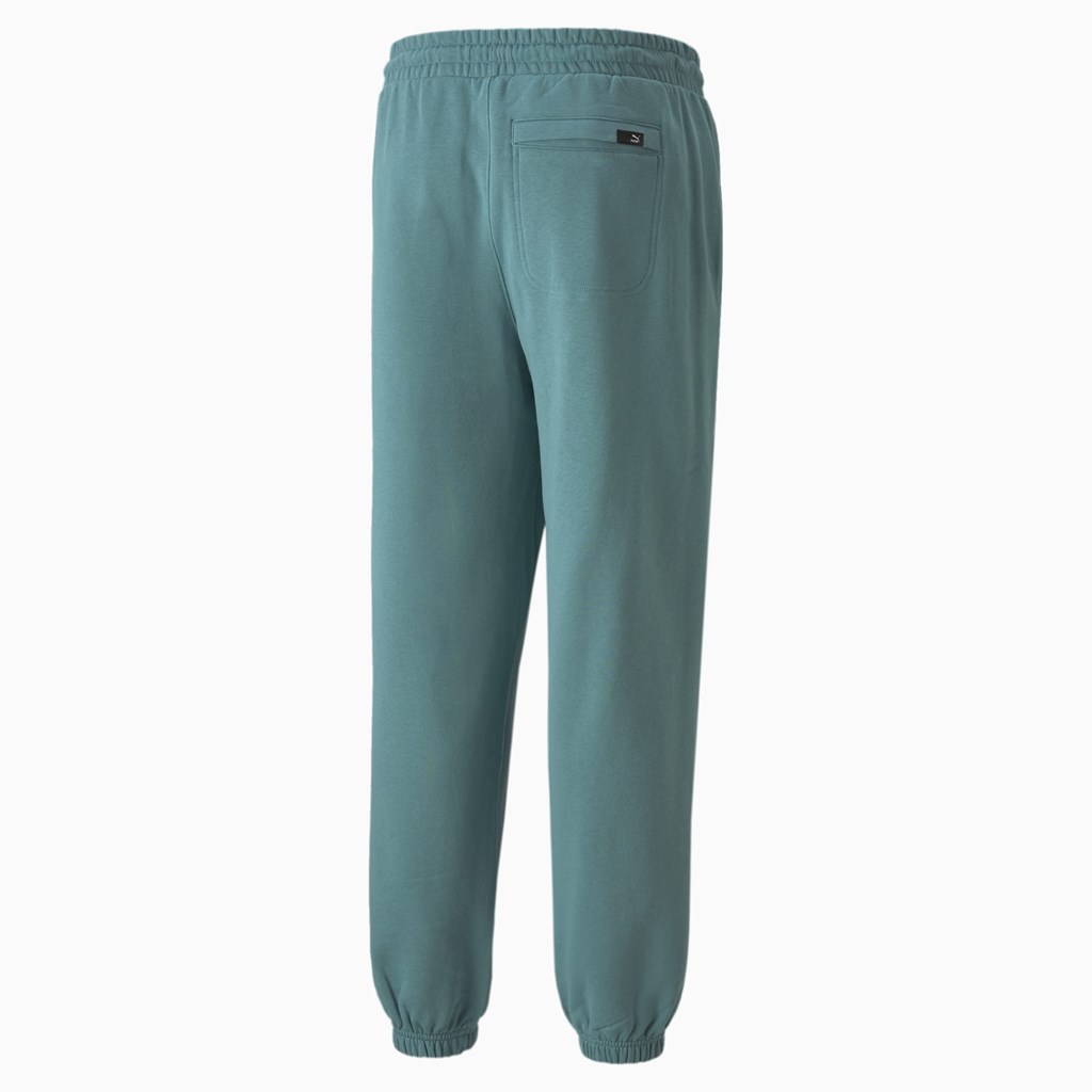 Sweatpants Puma Downtown Homme Bleu | XMZYJ5368