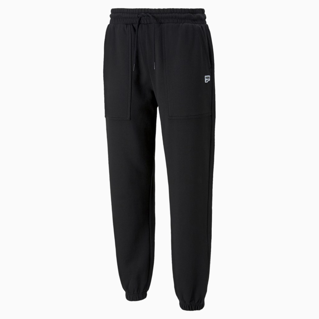 Sweatpants Puma Downtown Homme Noir | IUPRA2461