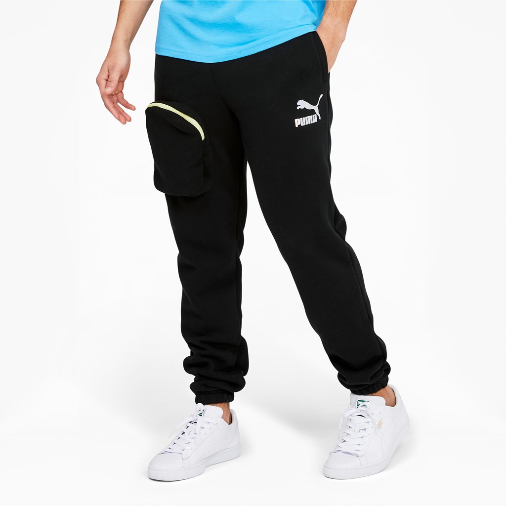 Sweatpants Puma Lightsense Classic Homme Noir | XNJLV5209