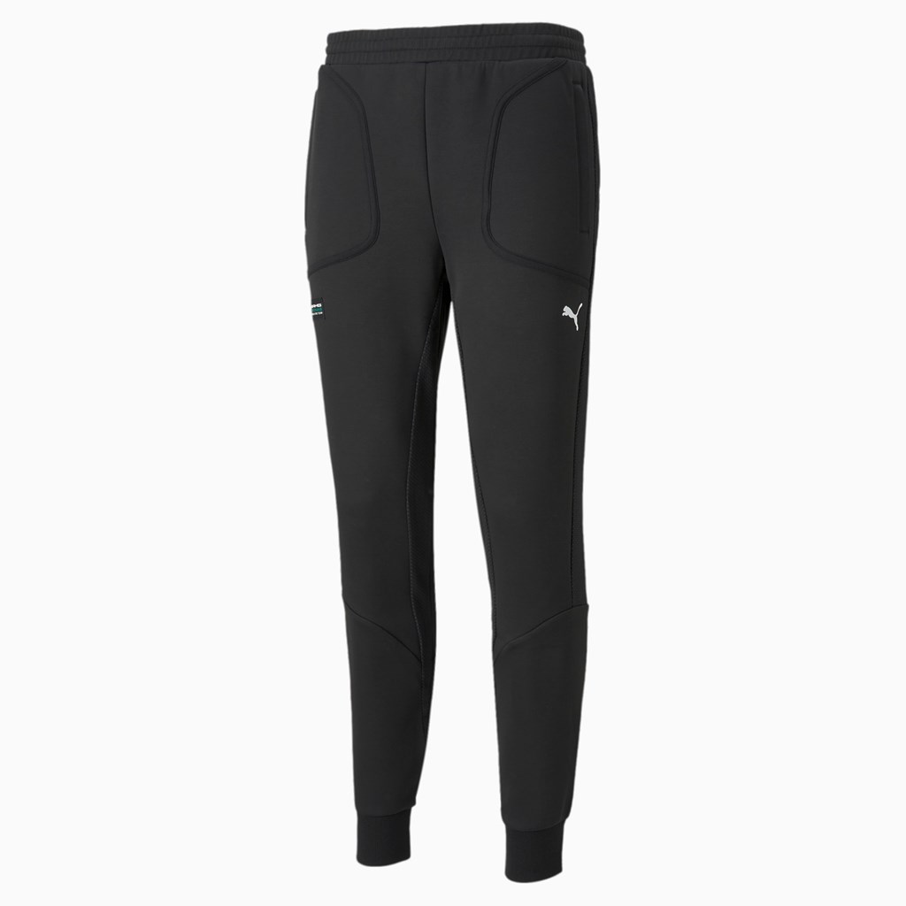 Sweatpants Puma Mercedes F1 Homme Noir | UYTLS7248