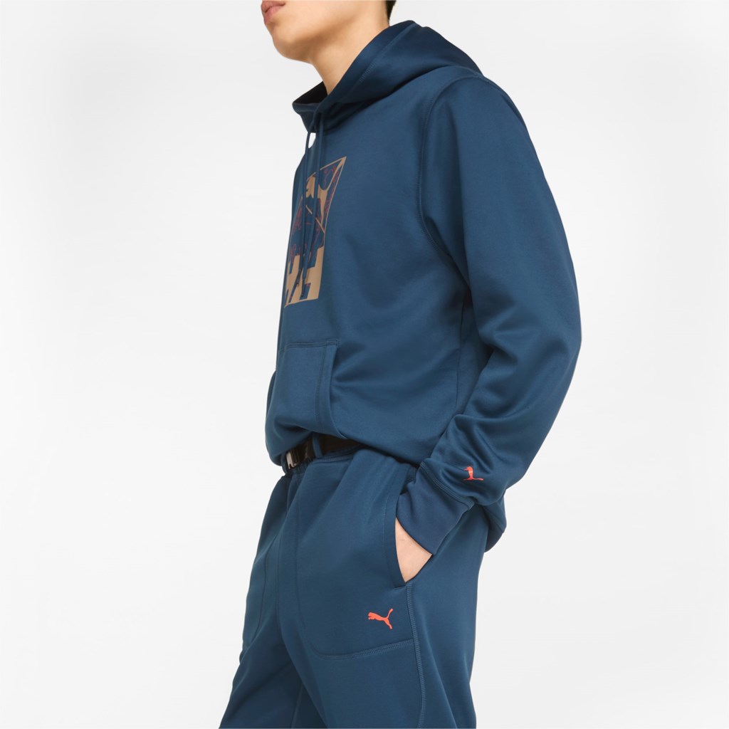 Sweatpants Puma PUMA x HELLY HANSEN D'hiver Homme Bleu | JLSYN0217