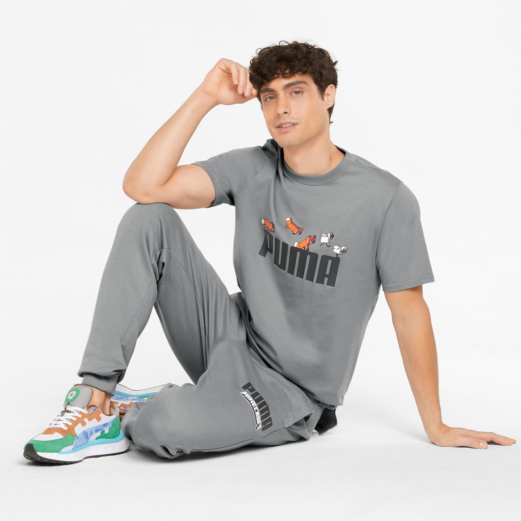 Sweatpants Puma PUMA x MINECRAFT Homme Griffin | VFUYE1396