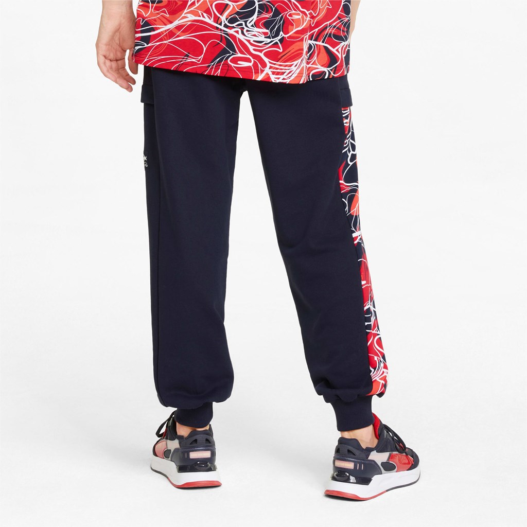 Sweatpants Puma Red Bull Racing Printed Homme Night Sky | RFVOD3245