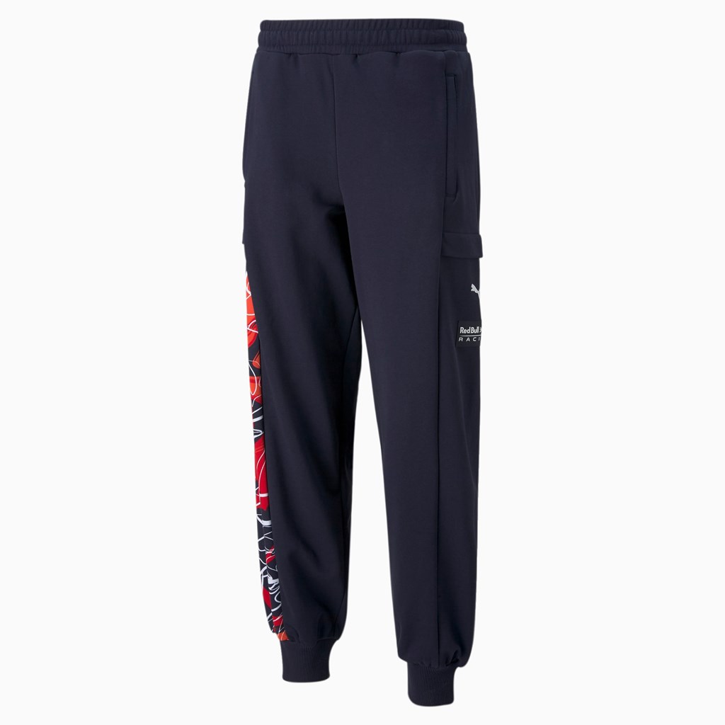 Sweatpants Puma Red Bull Racing Printed Homme Night Sky | RFVOD3245