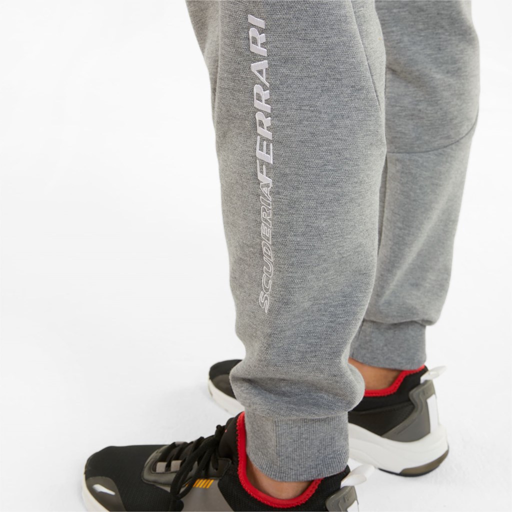 Sweatpants Puma Scuderia Ferrari Race Homme Medium Gray Heather | DWJZE8412