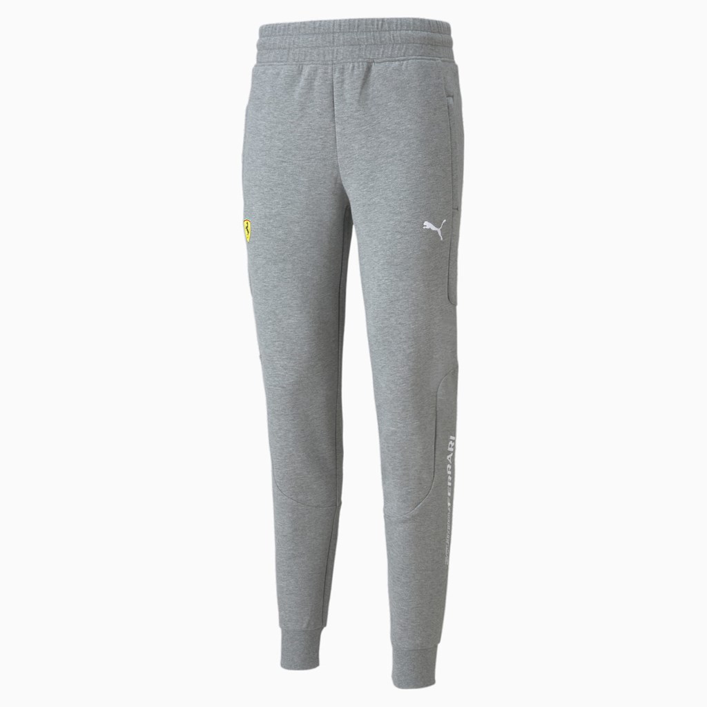 Sweatpants Puma Scuderia Ferrari Race Homme Medium Gray Heather | DWJZE8412