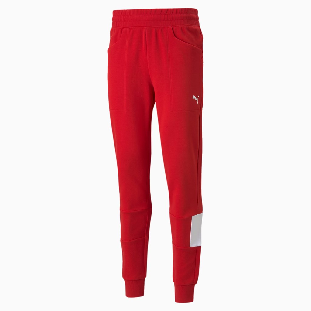 Sweatpants Puma Scuderia Ferrari Race Homme Rosso Corsa | LCGXW6431