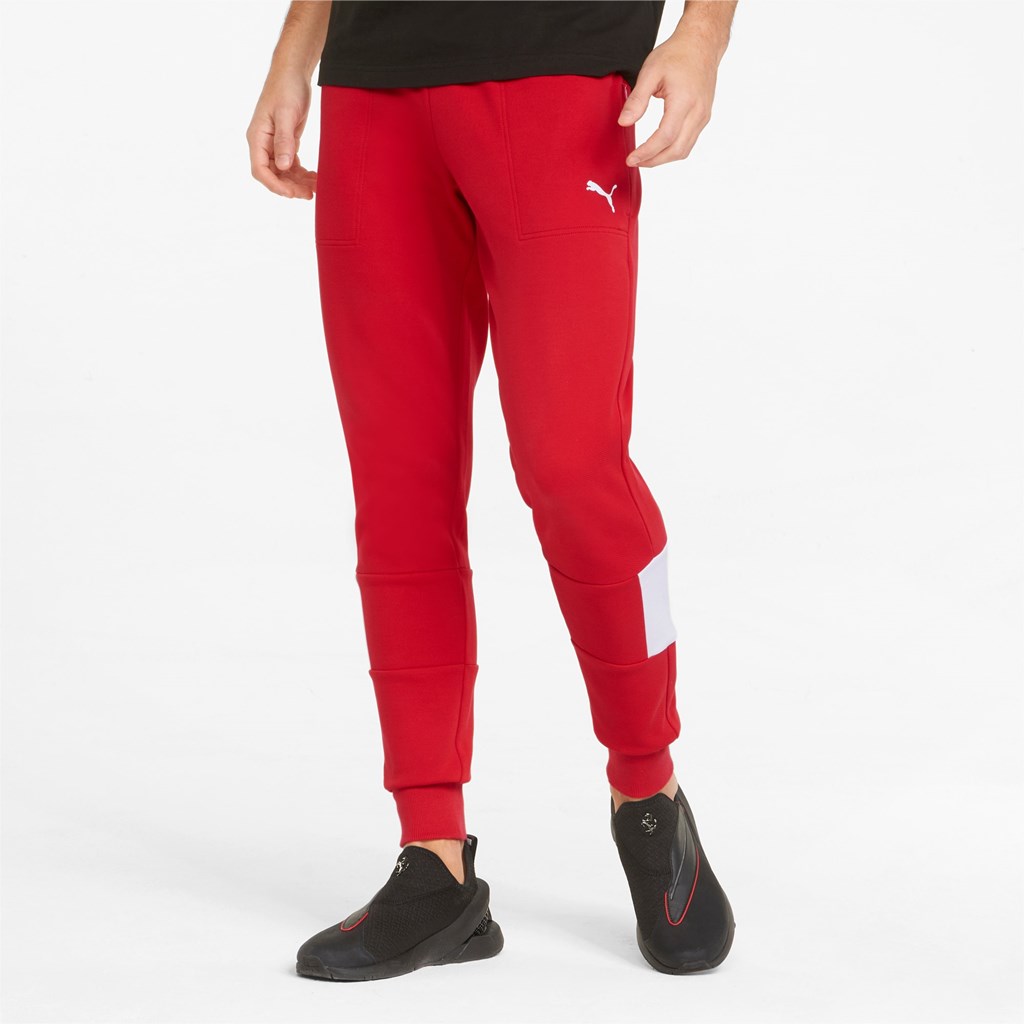 Sweatpants Puma Scuderia Ferrari Race Homme Rosso Corsa | LCGXW6431