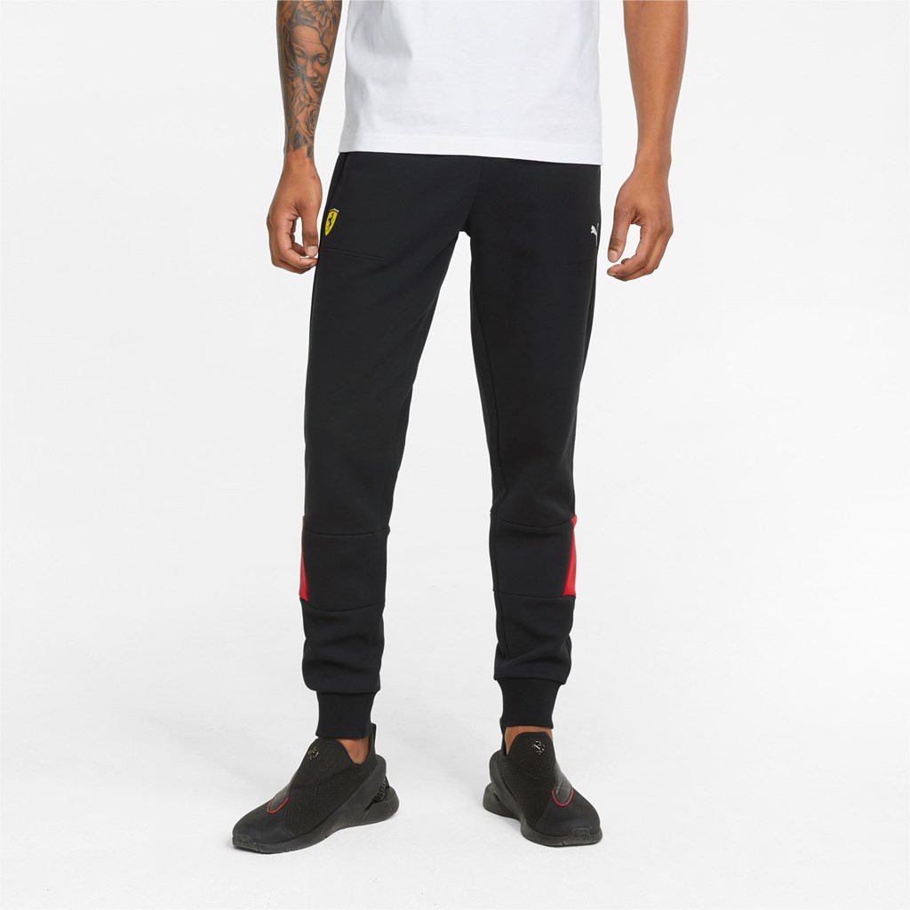 Sweatpants Puma Scuderia Ferrari Race Homme Noir | QFDKM1236