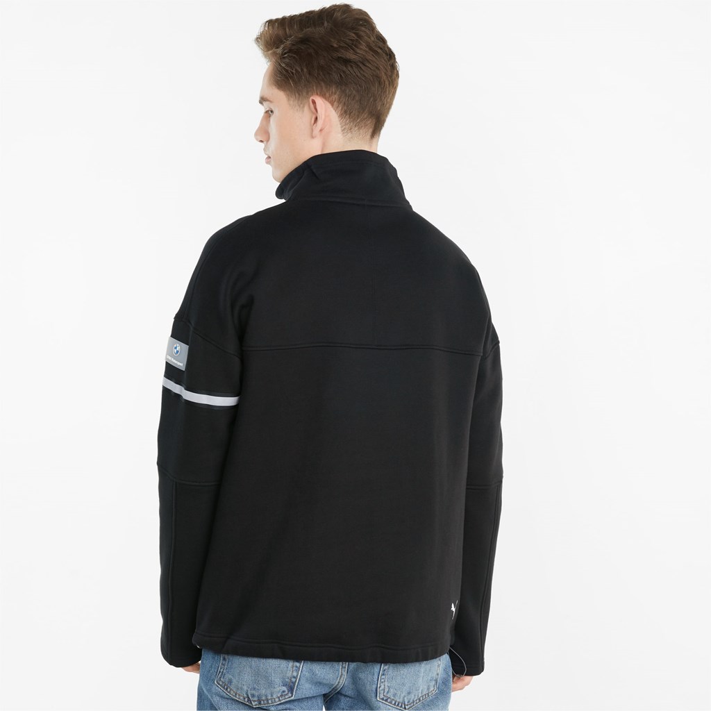 Sweatshirt Puma BMW M Motorsport Strada Moto Homme Noir | IUFY31827