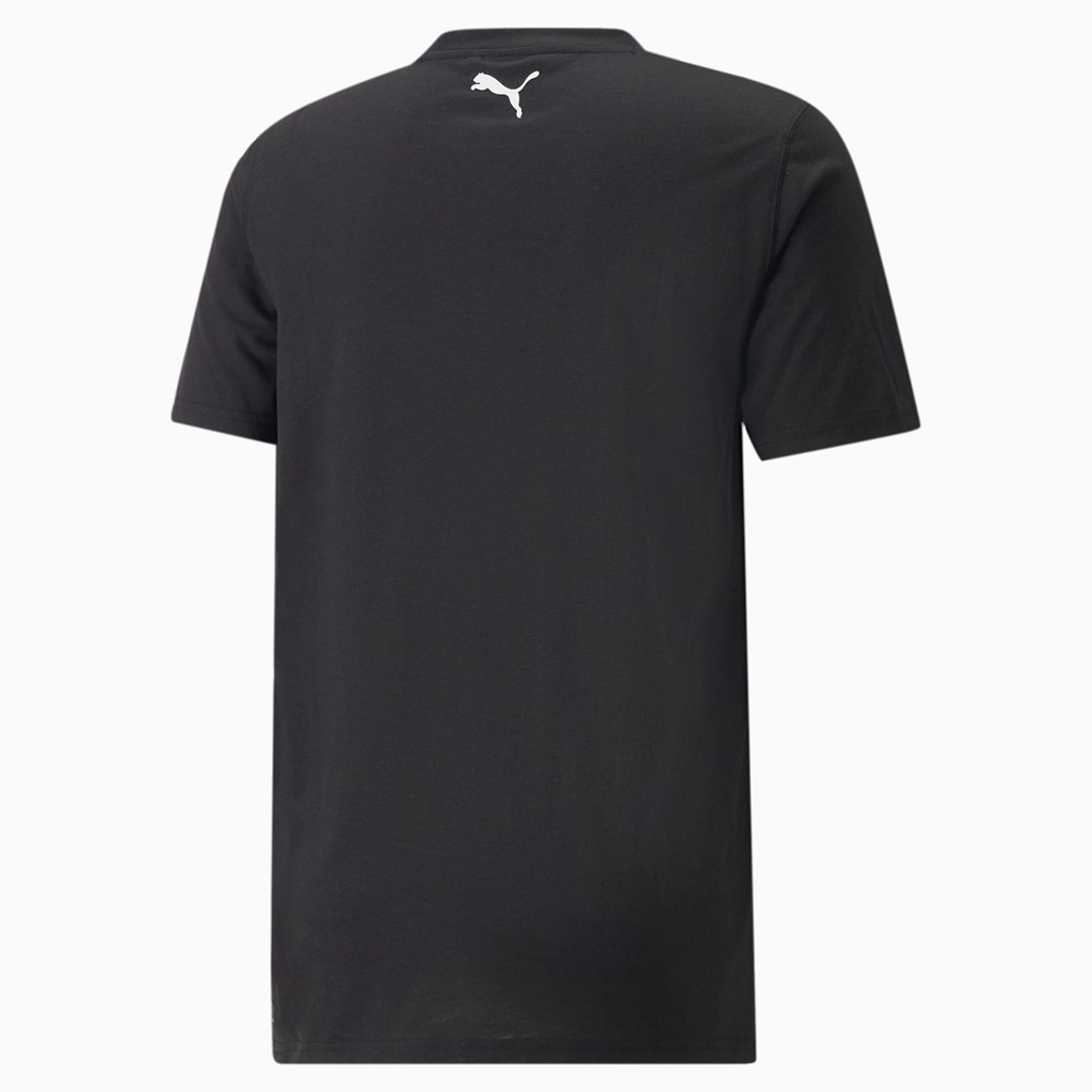 T Shirt Running Puma All Tournament Basketball Homme Noir Blanche | 0897351-DP