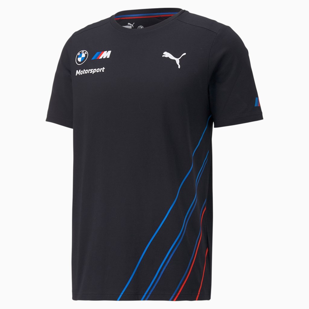 T Shirt Running Puma BMW M Motorsport Team Homme Anthracite | 3241870-AQ