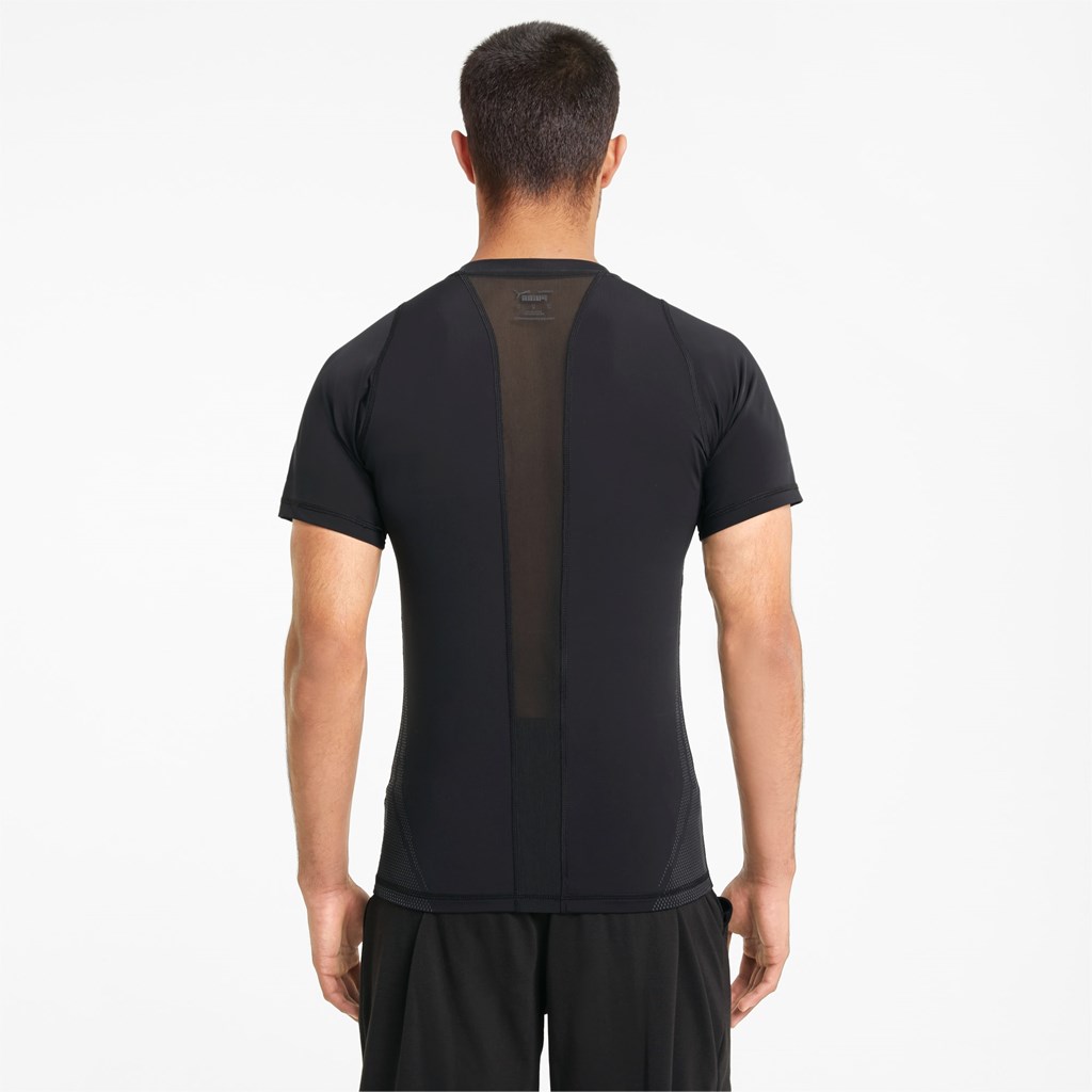 T Shirt Running Puma EXO-ADAPT Course Homme Noir | 4786503-ZY