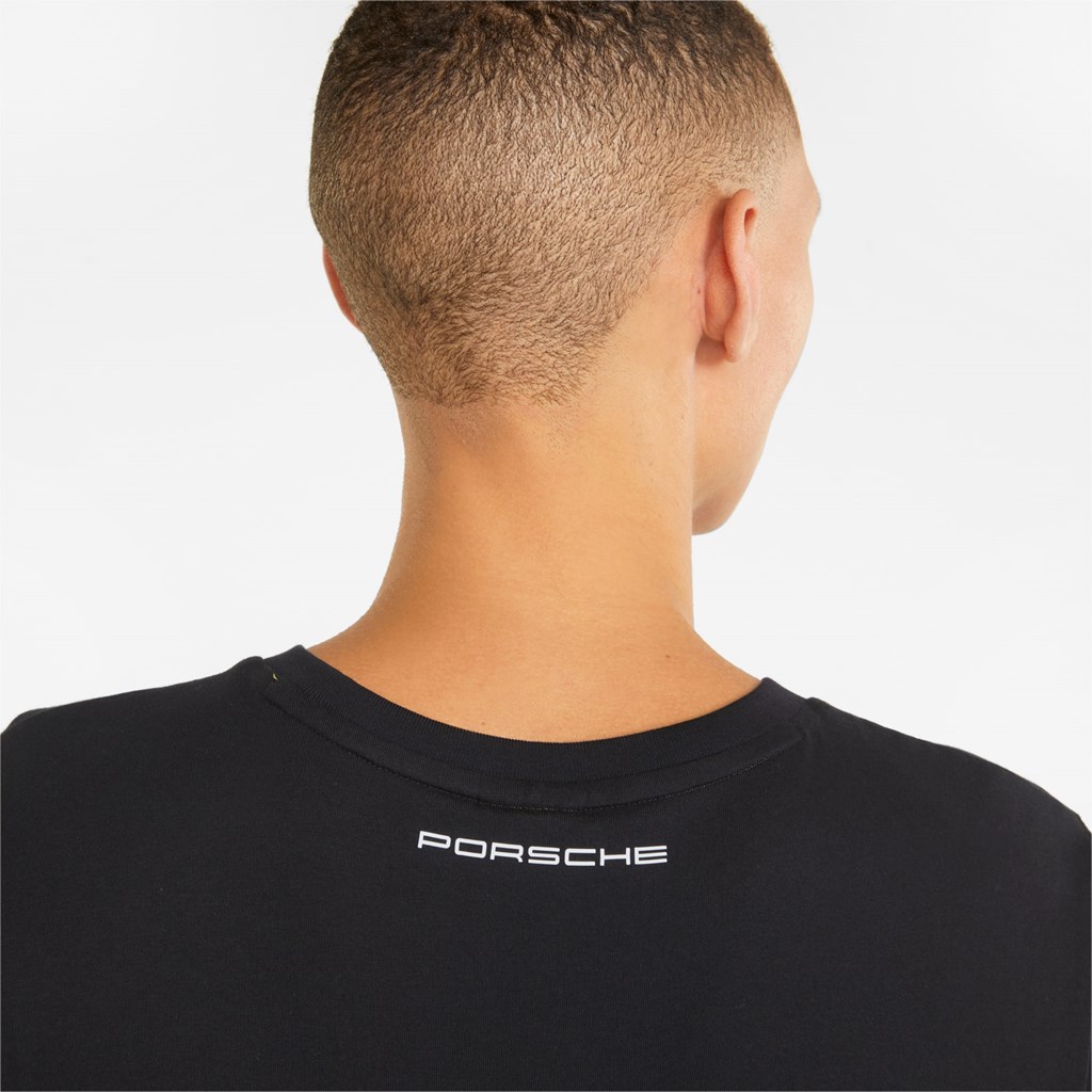 T Shirt Running Puma Porsche Legacy Graphic Homme Noir | 0147835-EO