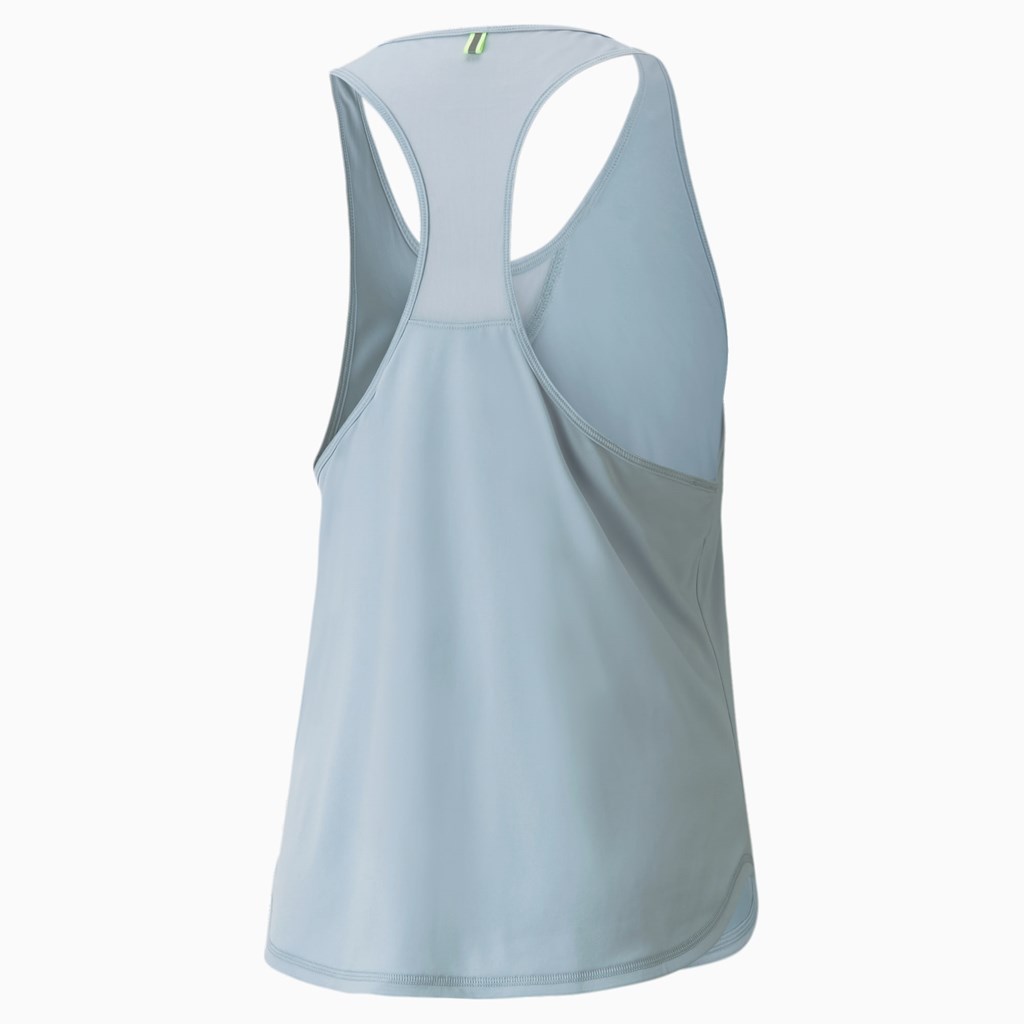 Tank Tops Puma COOLADAPT Course Tank Top Femme Bleu | 7490516-BZ