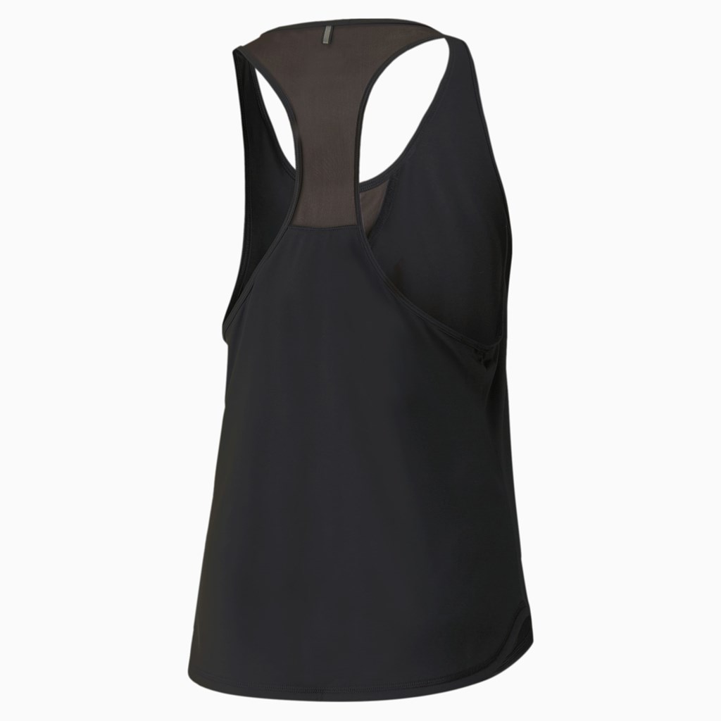 Tank Tops Puma COOLADAPT Course Tank Top Femme Noir | 9813507-SQ