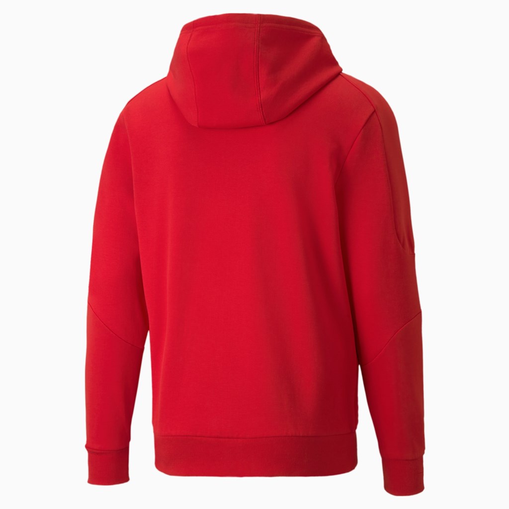 Vestes Puma Scuderia Ferrari Race Encapuchonné Sweat Homme Rosso Corsa | 2798451-WR