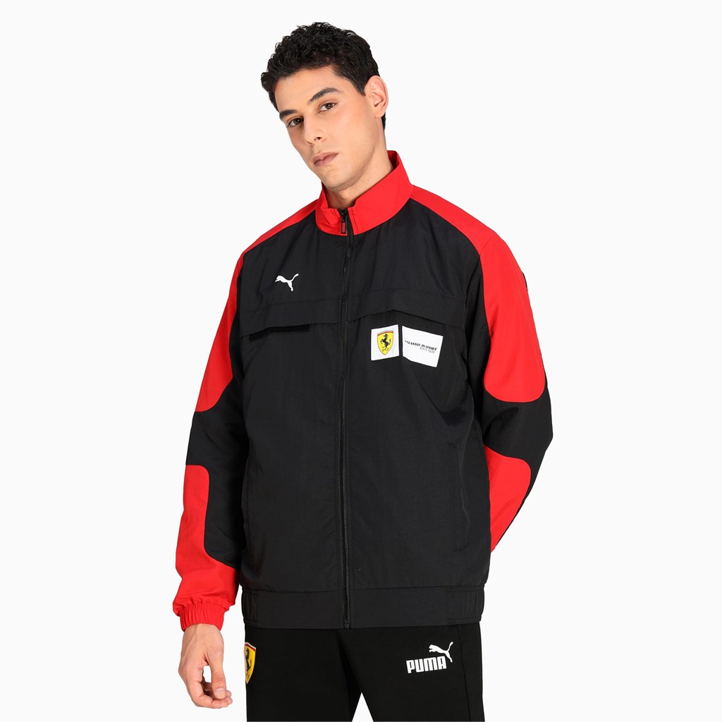 Vestes Puma Scuderia Ferrari Race Statement Woven Homme Rosso Corsa | 0215674-UK