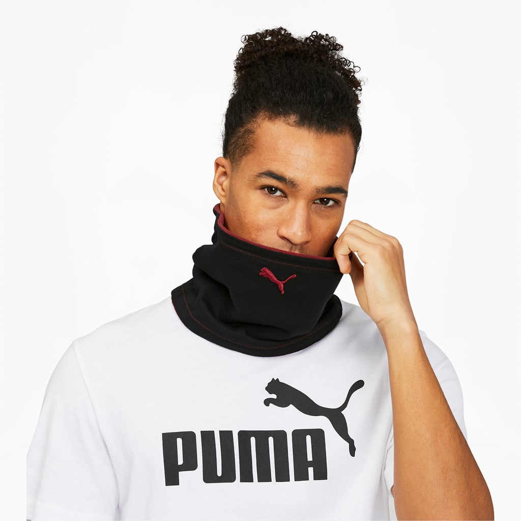 Warmer Puma Reversible Neck Warmer Homme Rouge Noir | 7816920-RT