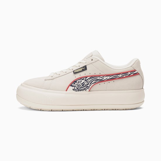 Baskets Puma Year of the Tiger Suede Mayu Femme Pristine | XHVKT9152