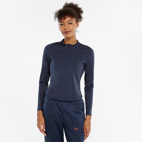 Hauts Puma Eversculpt Zip Long Sleeve Course Femme Spellbound | 2647851-AI