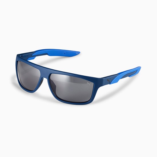 Lunettes de Soleil Puma Storm Hunt Homme Bleu Bleu Bleu | THUJC1058