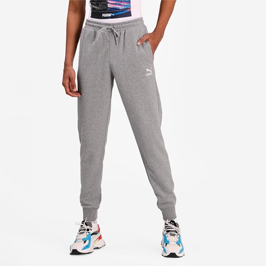 Sweatpants Puma Classics Cuffed Homme Medium Gray Heather | JOXMZ5691