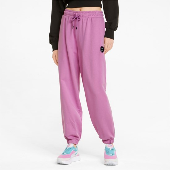 Sweatpants Puma Sportswear by PUMA Femme Opera Mauve | VDKUE0269